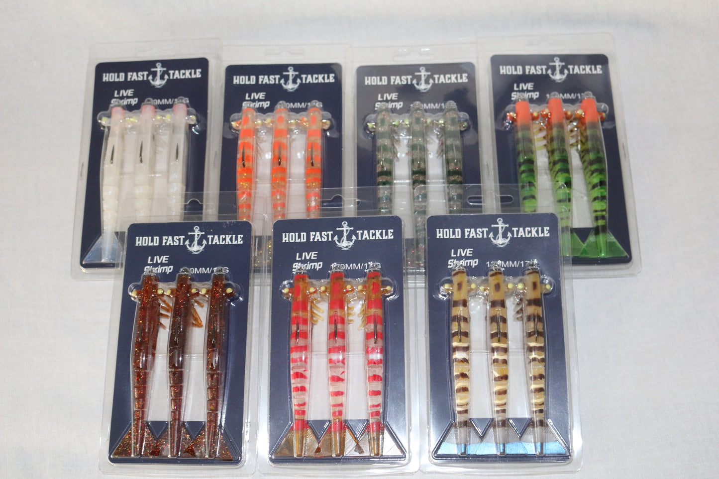 Live shrimp Lure 120mm 17g 3 pack