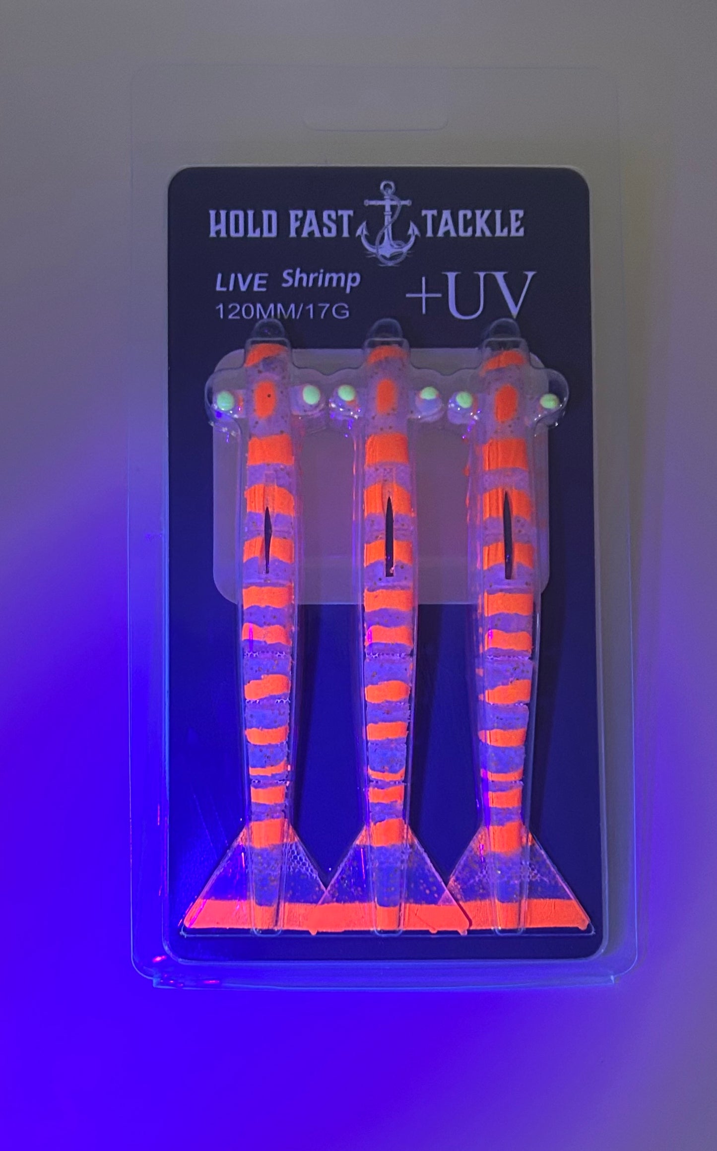 Live shrimp Lure 120mm 17g 3 pack