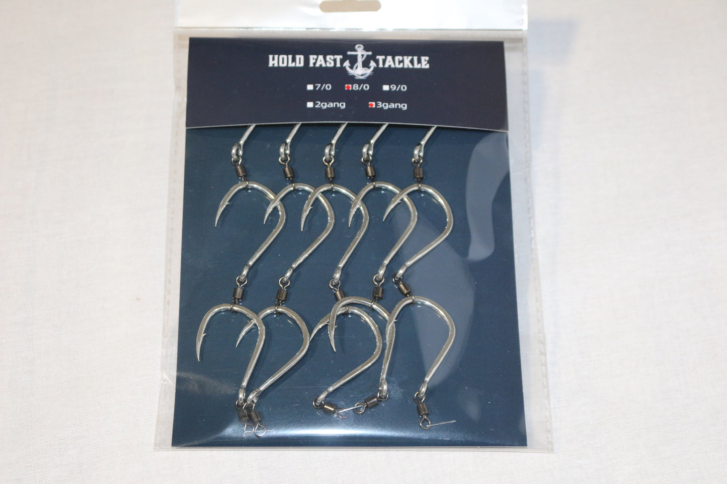 Gang Hook 3x 8/0  5x pack