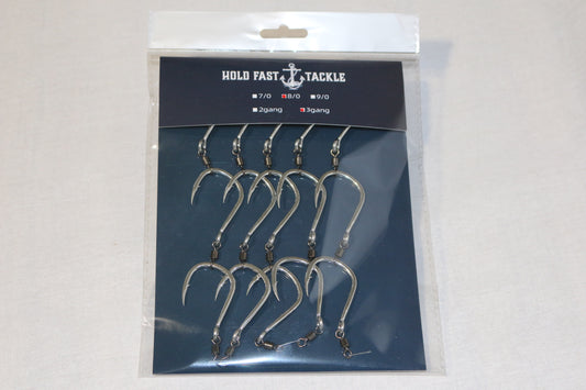 Gang Hook 3x 8/0  5x pack